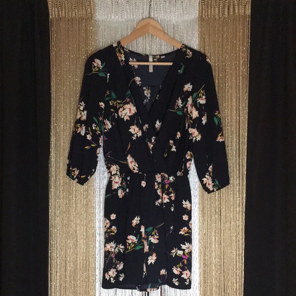 Floral Print Romper